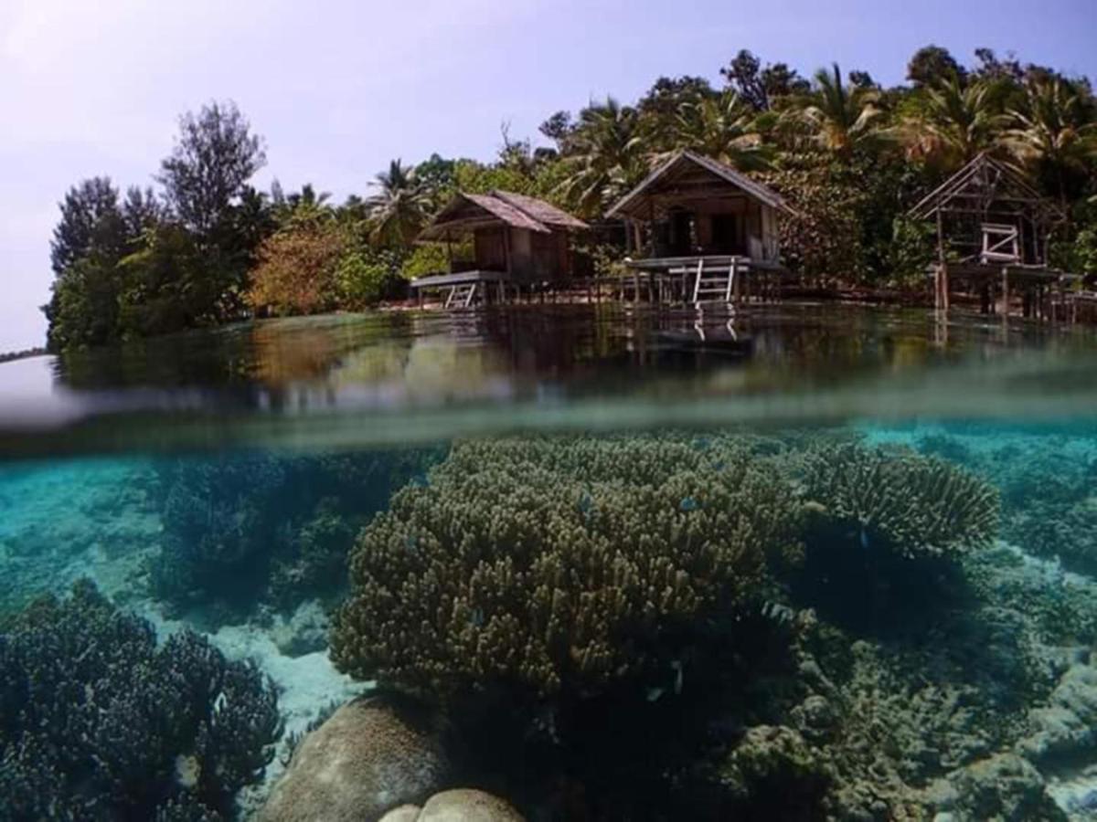 Meos Ambower Homestay Raja Ampat Fam Exterior foto
